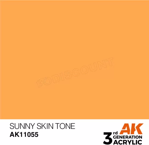 Photo de Ak Interactive  Pot de Peinture - Sunny Skin Tone (17 ml)