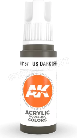 Photo de Ak Interactive Pot de Peinture - Us Dark Green (17 ml)