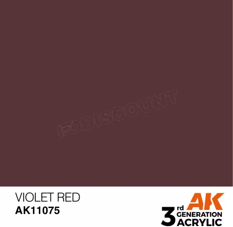 Photo de Ak Interactive  Pot de Peinture - Violet Red (17 ml)