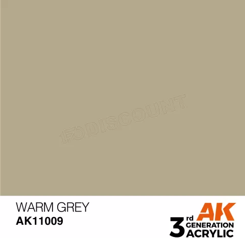 Photo de Ak Interactive  Pot de Peinture - Warm Grey (17 ml)