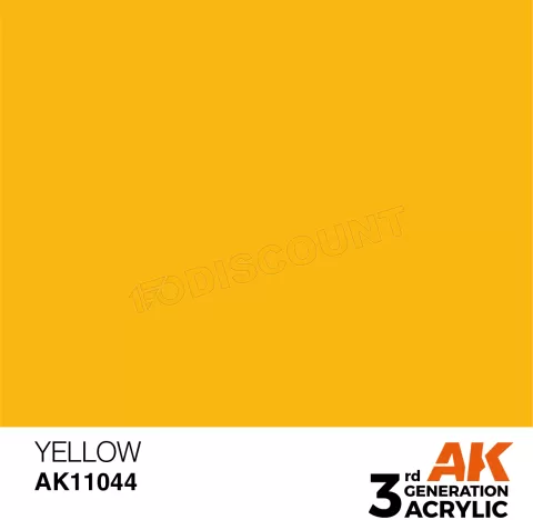 Photo de Ak Interactive Pot de Peinture - Yellow (17 ml)
