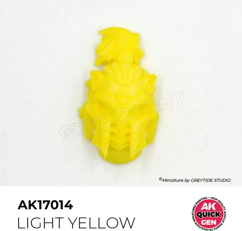 Photo de Ak Interactive Pot de Quick Gen - Light Yellow (18 ml)