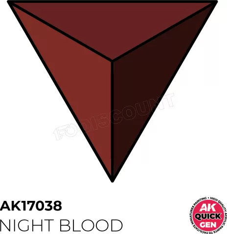 Photo de Ak Interactive Pot de Quick Gen - Night Blood (18 ml)