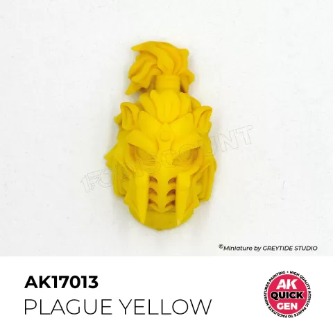 Photo de Ak Interactive Pot de Quick Gen - Plague Yellow (18 ml)