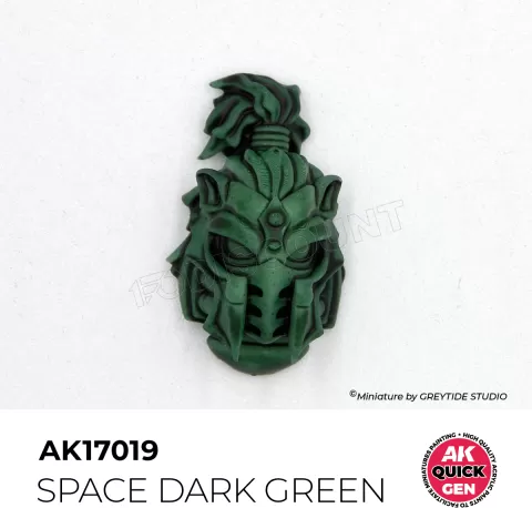 Photo de Ak Interactive Pot de Quick Gen - Space Dark Green (18 ml)