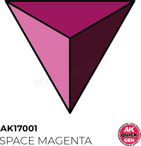 Photo de Ak Interactive Pot de Quick Gen - Space Magenta (18 ml)