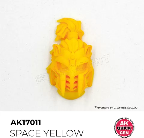 Photo de Ak Interactive Pot de Quick Gen - Space Yellow (18 ml)