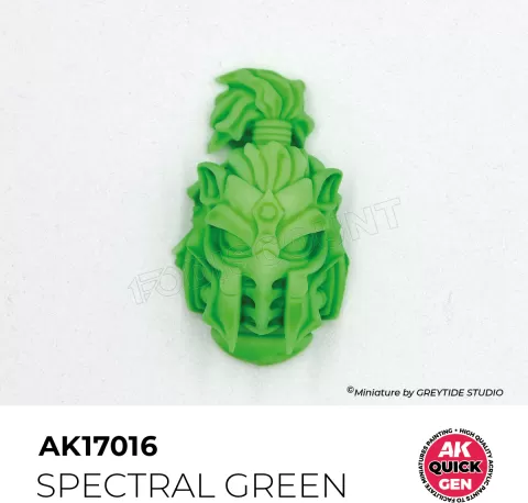 Photo de Ak Interactive Pot de Quick Gen - Spectral Green (18 ml)