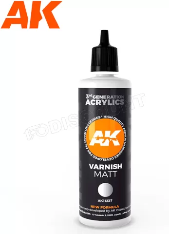 Photo de Ak Interactive Pot de Vernis - Matt Vernis (100 ml)