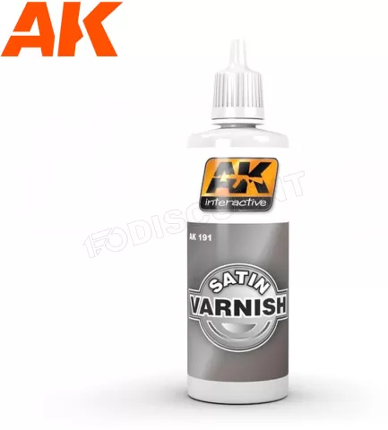Photo de Ak Interactive Pot de Vernis - Satin Vernis (60 ml)