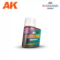 Photo de Ak Interactive Pot de Wash For Wargame - Extreme Rust (35 ml)