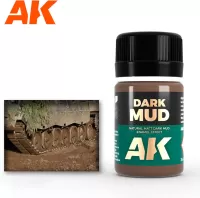 Photo de Ak Interactive Pot d'Enamel Effects - Dark Mud Effects (35 ml)