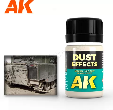Photo de Ak Interactive Pot d'Enamel Effects - Dust Effects (35 ml)
