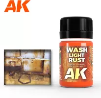 Photo de Ak Interactive Pot d'Enamel Effects - Light Rust Wash (35 ml)