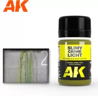Photo de Ak Interactive Pot d'Enamel Effects - Slimy Grime Light (35 ml)