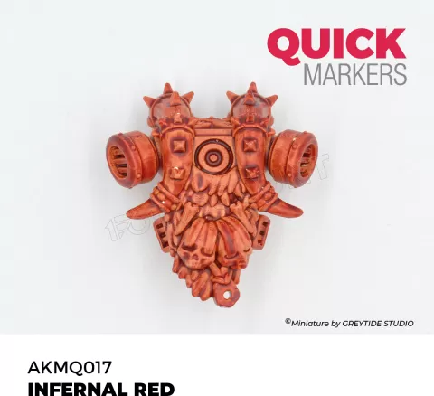 Photo de Ak Interactive - Quickmarker Infernal Red