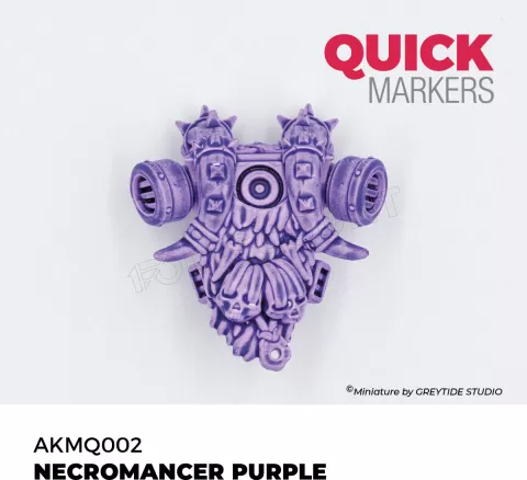 Photo de Ak Interactive - Quickmarker Necromancer Purple