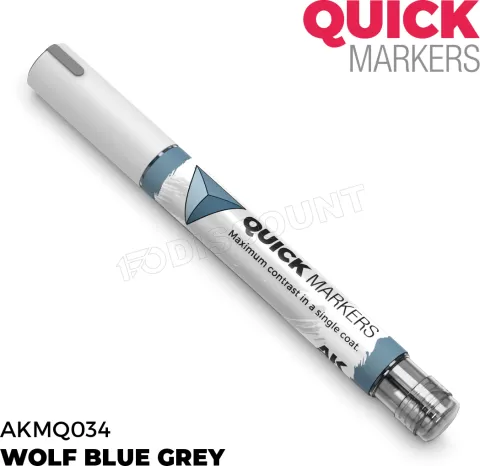 Photo de Ak Interactive - Quickmarker Wolf Blue Grey