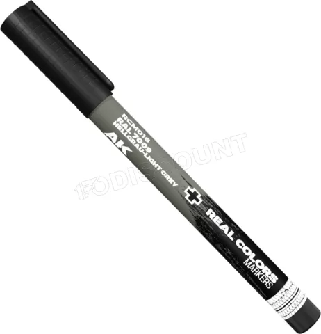 Photo de Ak Interactive - Real Colors Marker Hellgrau Light Grey Ral7009