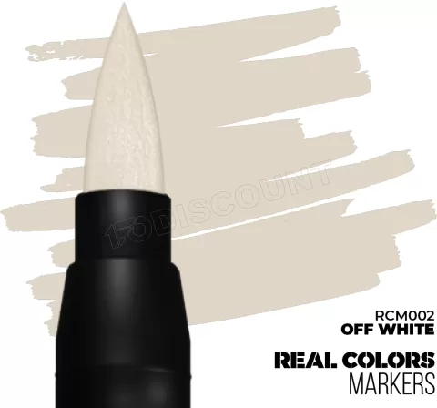 Photo de Ak Interactive - Real Colors Marker Off White