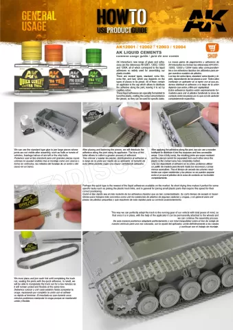 Photo de Ak Interactive - Recharge : Plastic Cement Standard Density (200ml)