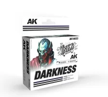 Photo de Ak Interactive Set de : The Inks - Darkness (Set de 3 Ref.)