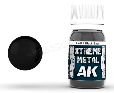 Photo de Ak Interactive - Xtreme Metal : Black Base