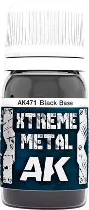 Photo de Ak Interactive - Xtreme Metal : Black Base