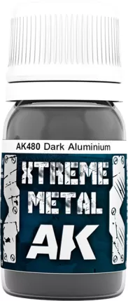 Photo de Ak Interactive - Xtreme Metal : Dark Aluminium