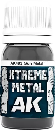 Photo de Ak Interactive - Xtreme Metal : Gun Metal