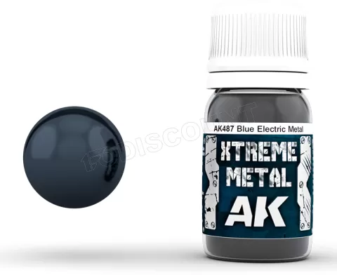 Photo de Ak Interactive - Xtreme Metal : Metallic Blue