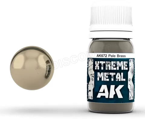 Photo de Ak Interactive - Xtreme Metal : Pale Brass