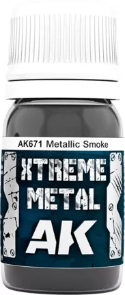 Photo de Ak Interactive - Xtreme Metal : Smoke Metallic