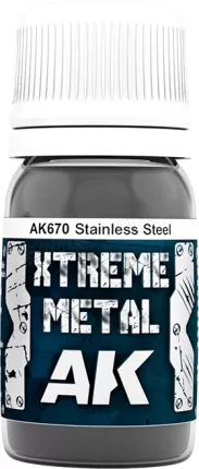 Photo de Ak Interactive - Xtreme Metal : Stainless Steel