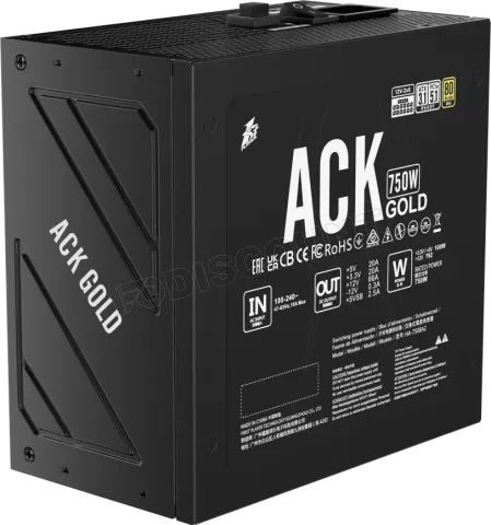 Photo de Alimentation ATX 1stPlayer ACK Gold 850W (Noir)