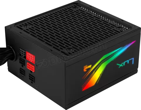 Photo de Alimentation ATX AeroCool Lux RGB - 650W (Noir)