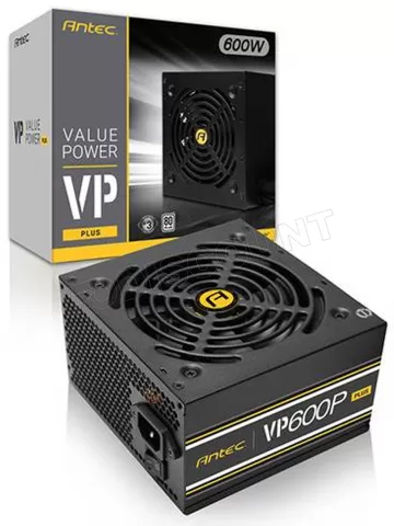 Photo de Alimentation ATX Antec Value Power VPP Plus - 600W (Noir)