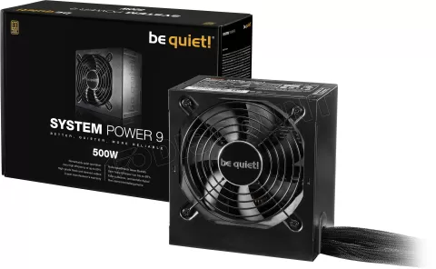 Photo de Alimentation ATX Be Quiet System Power 9 - 500W