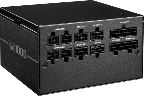 Photo de Alimentation ATX Cooler Master Elite Gold - 1000W (Noir)