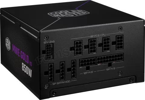 Photo de Alimentation ATX Cooler Master MWE Gold V3 - 850W (Noir)