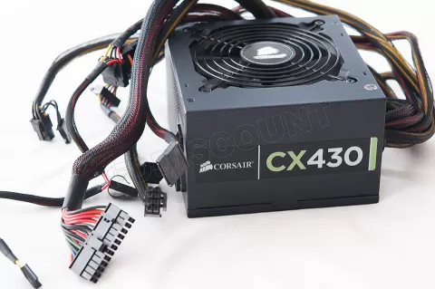 Alimentation PC Corsair CX430 - Format ATX, Très Bon état, Occasion