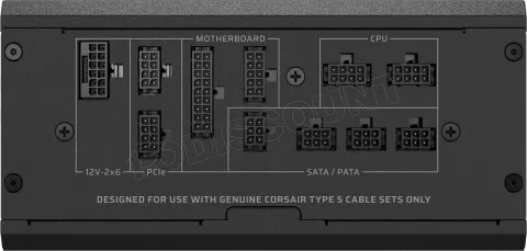 Photo de Alimentation ATX Corsair HXi Shift - 1000W (Noir)