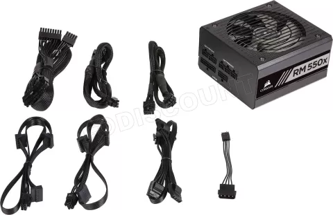 Photo de Alimentation ATX Corsair RM550x - 550W (Noir)