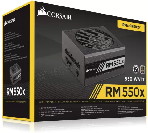 Photo de Alimentation ATX Corsair RM550x - 550W (Noir)