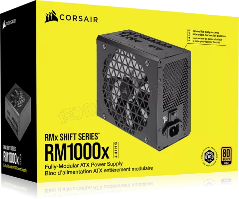 Alimentation ATX Corsair RMx Shift - 1000W (Noir) à prix bas