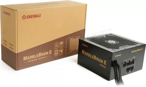 Photo de Alimentation ATX Enermax MarbleBron II - 750W (Noir)