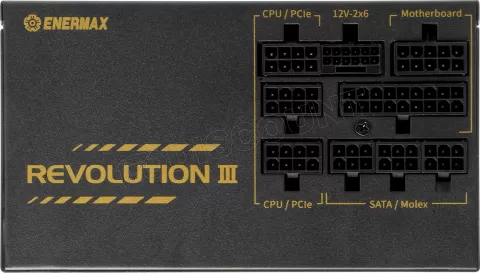 Photo de Alimentation ATX Enermax Revolution III - 1000W (Noir)