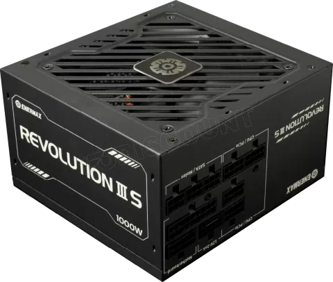 Photo de Alimentation ATX Enermax Revolution III S - 1000W (Noir)