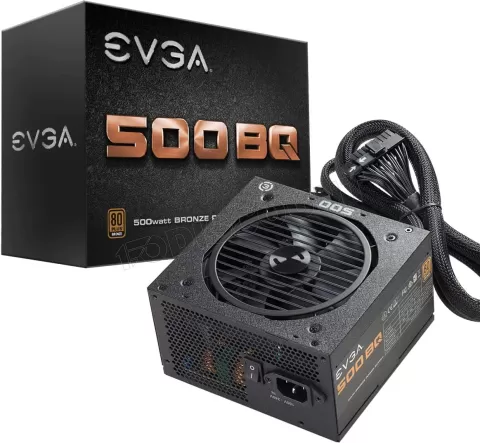 Photo de Alimentation ATX EVGA BQ - 500W (Noir)