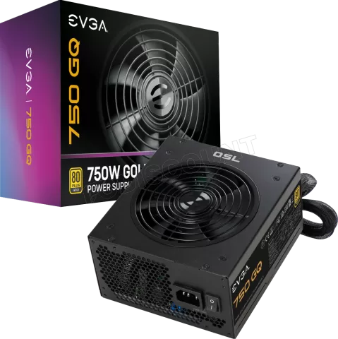 Photo de Alimentation ATX EVGA GQ - 750W (Noir)